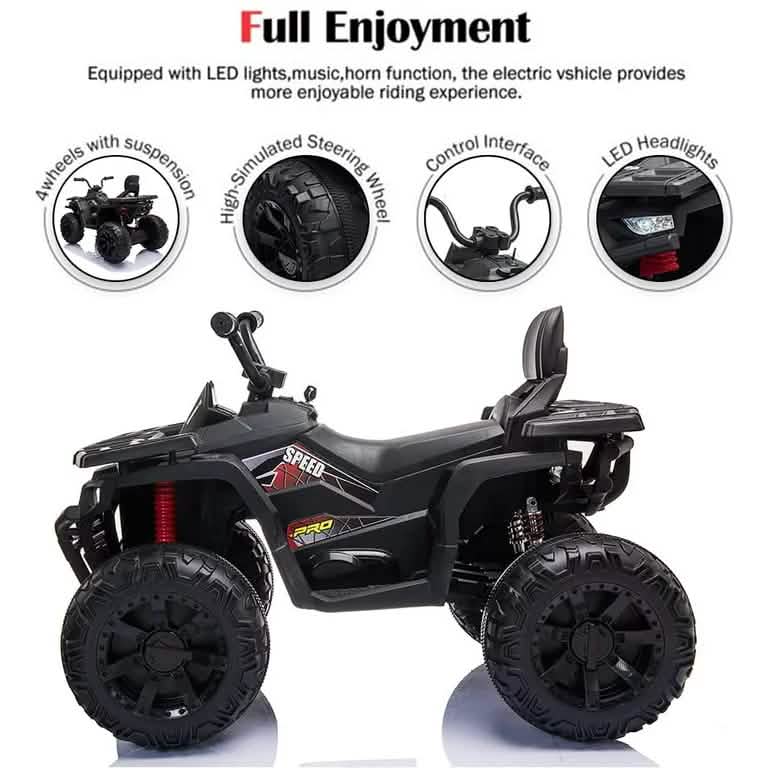 ATV Double Drive Children Ride On Car Toys & Games - DailySale