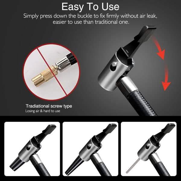 Audew 150W Portable Air Compressor Pump Automotive - DailySale