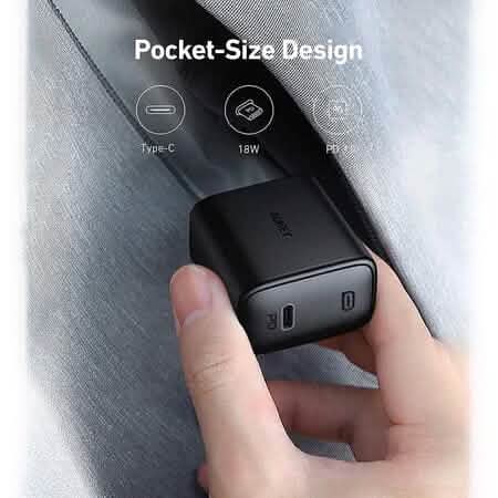 Aukey 20W Compact PD Charger Mobile Accessories - DailySale