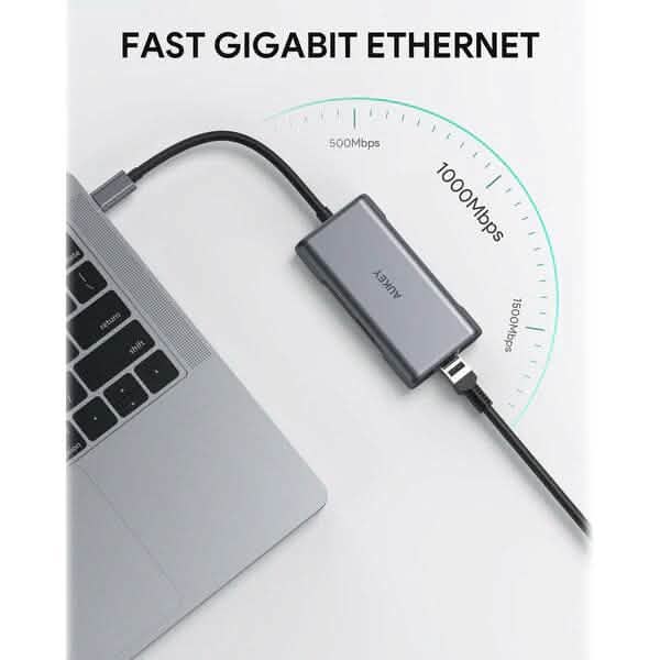 Aukey 6-in-1 USB-C Hub Computer Accessories - DailySale
