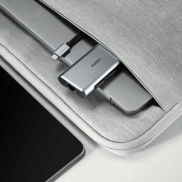 Aukey 6-in-1 USB-C Hub Computer Accessories - DailySale