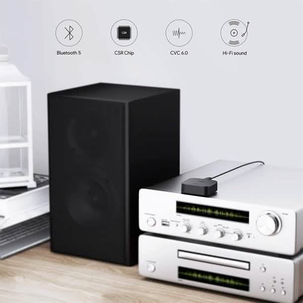 AUKEY Bluetooth Receiver V4.1 Wireless Audio Music Adapter Headphones & Audio - DailySale