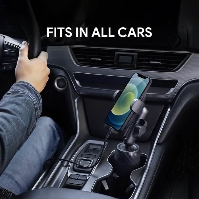 AUKEY Car Cup Holder Phone Mount Automotive - DailySale