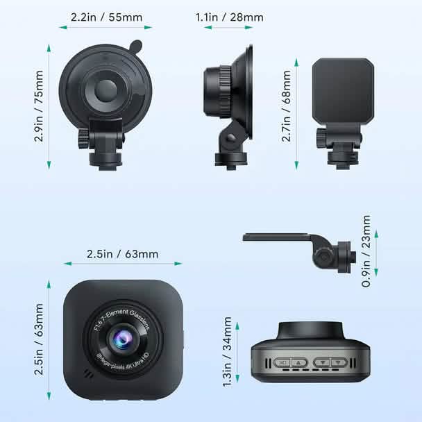 AUKEY Dash Cam 4K DRS1 Automotive - DailySale