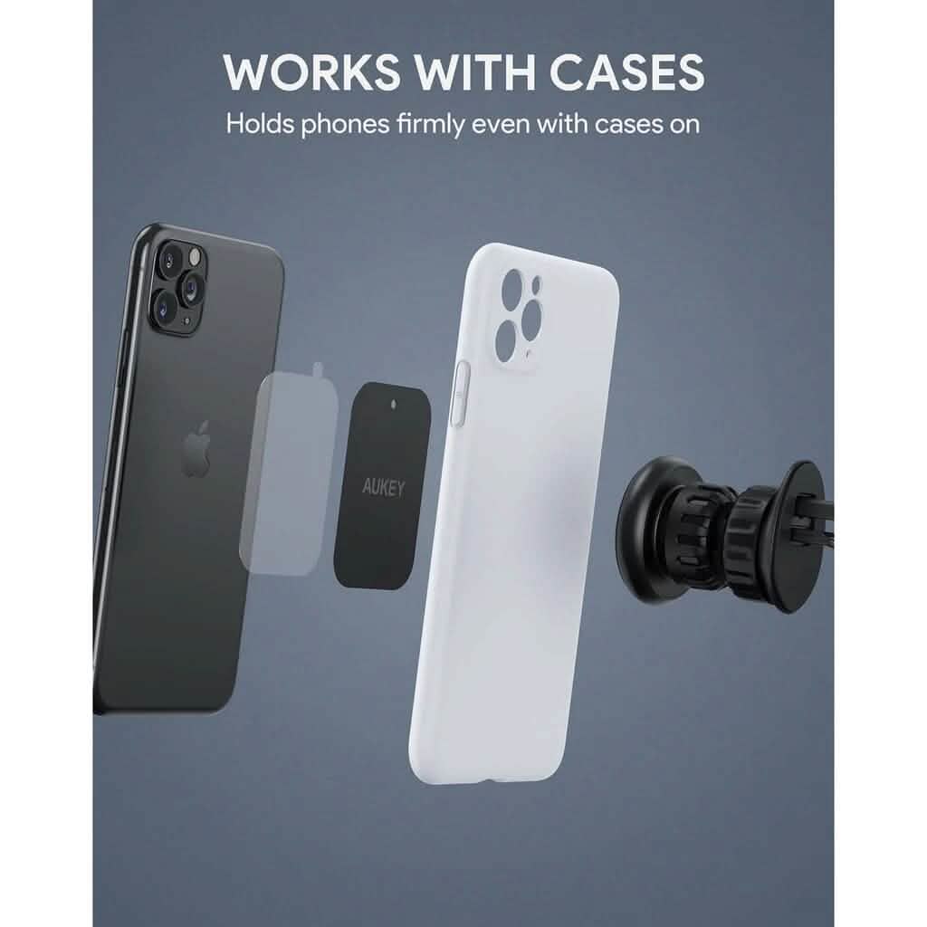 Aukey Phone Holder for Car with Super Magnetic Mount Automotive - DailySale