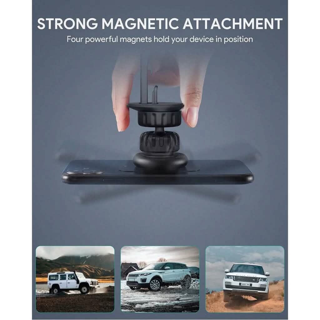 Aukey Phone Holder for Car with Super Magnetic Mount Automotive - DailySale