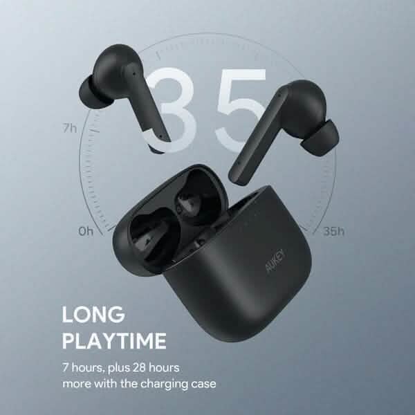Aukey True Wireless Earbuds Headphones - DailySale