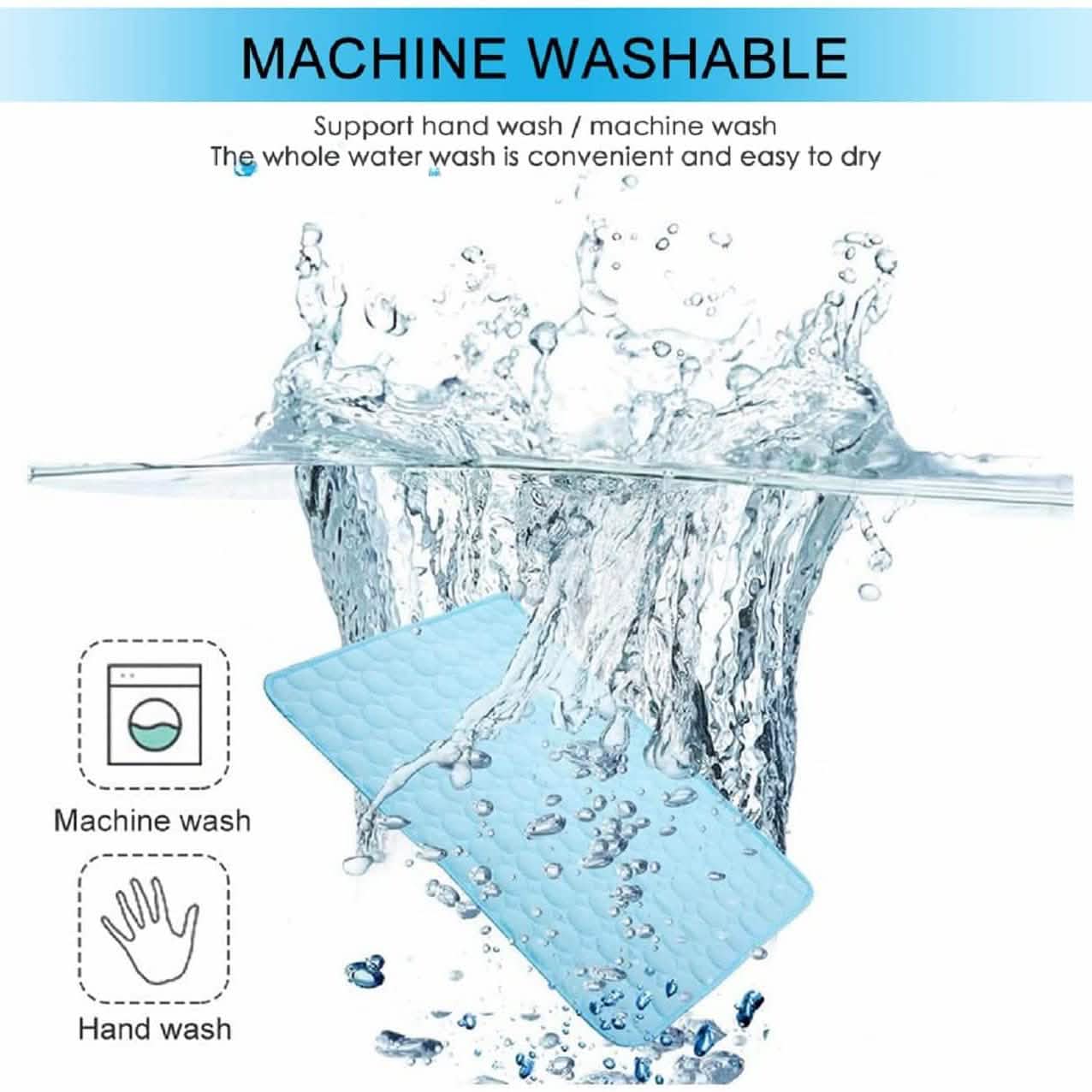 Automatic Cooling Dog Mat Washable Pet Sleeping Blanket Mat Pet Supplies - DailySale