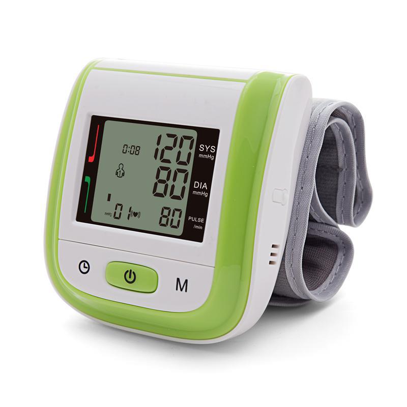 Automatic Digital Wrist Sphygmomanometer Wellness Green - DailySale