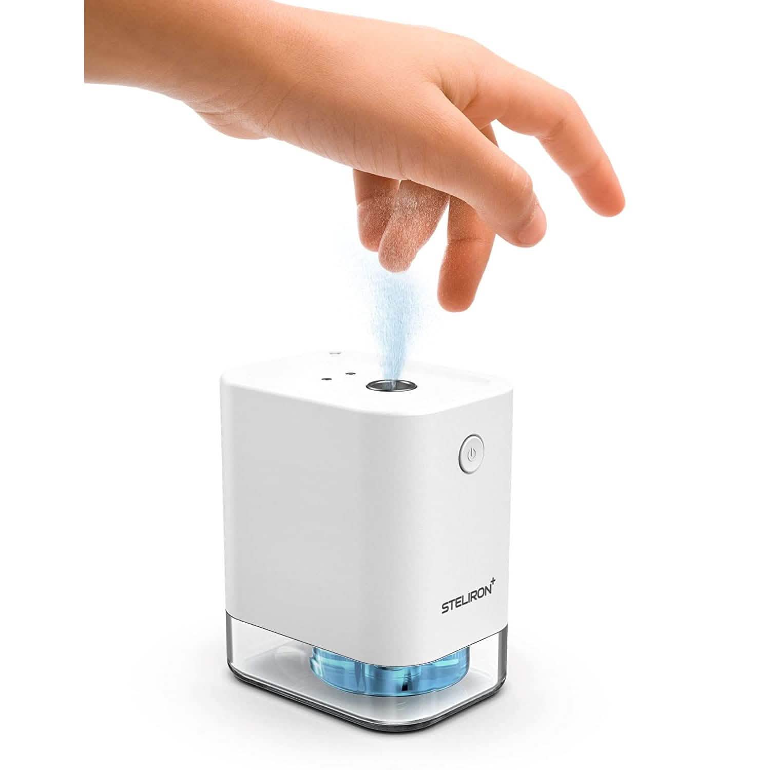 Automatic Mist Hand Sanitizer, Inferred Touchless Anti Bacterial Alcohol Dispenser Face Masks & PPE - DailySale