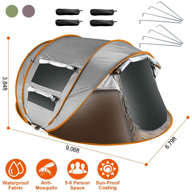 Automatic Pop Up Camping Tent Sports & Outdoors - DailySale
