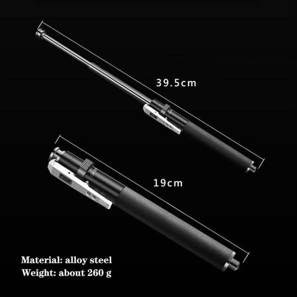 Automatic Spring Crowbar Car Self-defense Weapon Tactical - DailySale