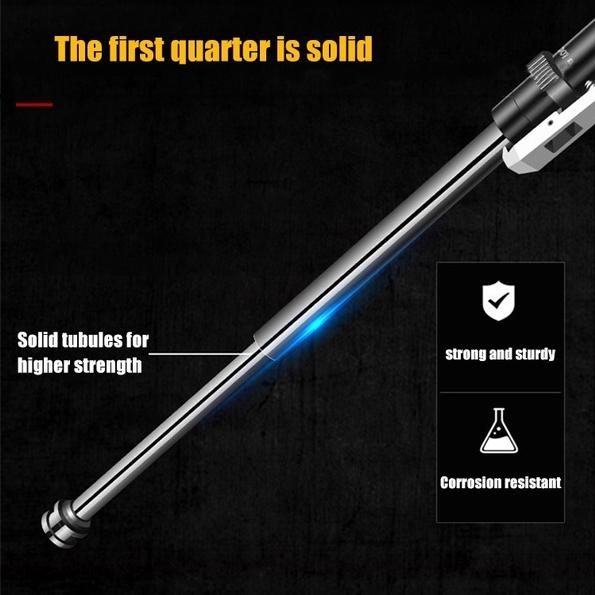 Automatic Spring Crowbar Car Self-defense Weapon Tactical - DailySale
