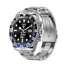 AW12 1.28-Inch Smart Watch in black/blue