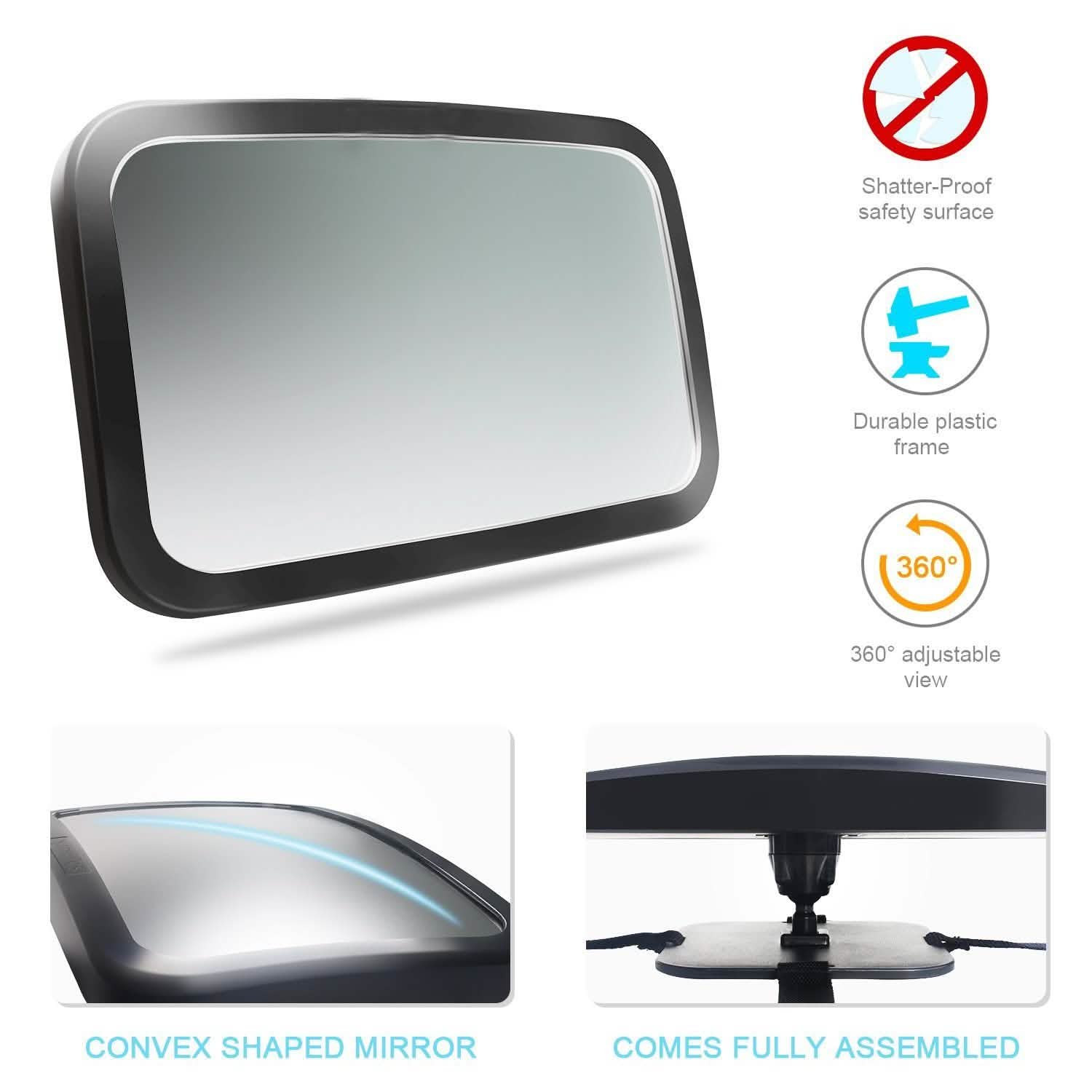 Baby Car Rearview Mirror Automotive - DailySale