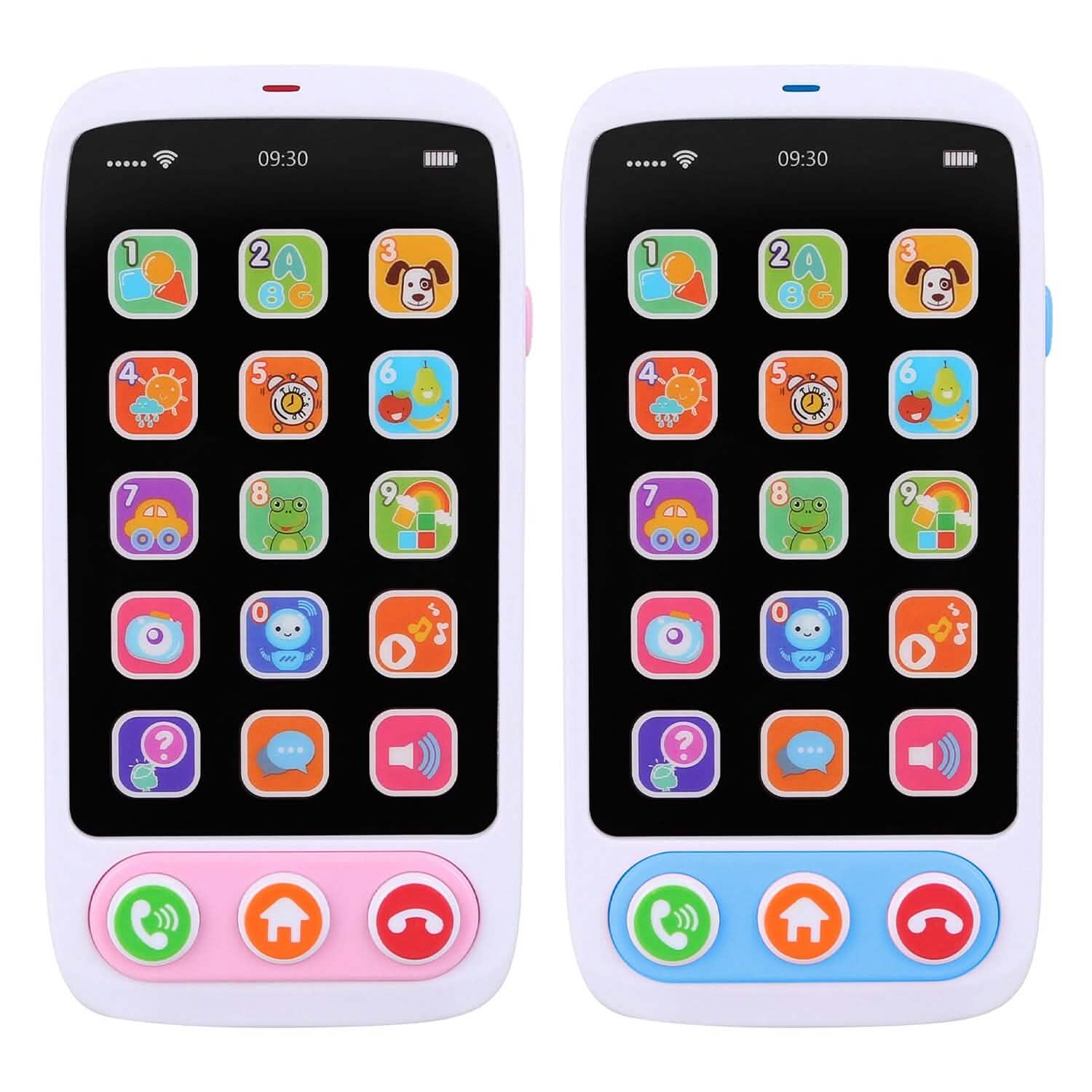 Baby Infant Interactive Educational Phone with Music Light Baby - DailySale