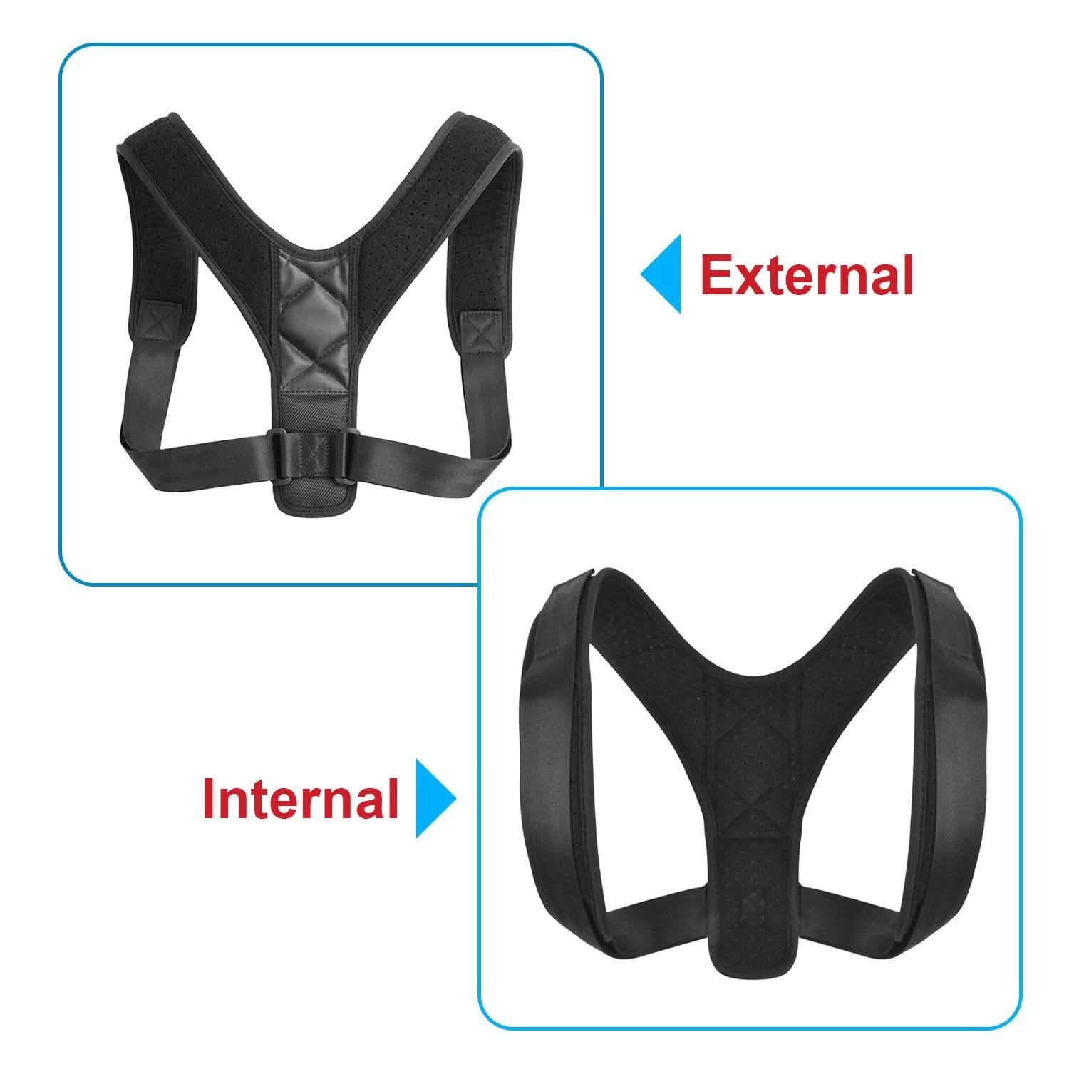 Back Posture Adjustable Corrector Wellness - DailySale