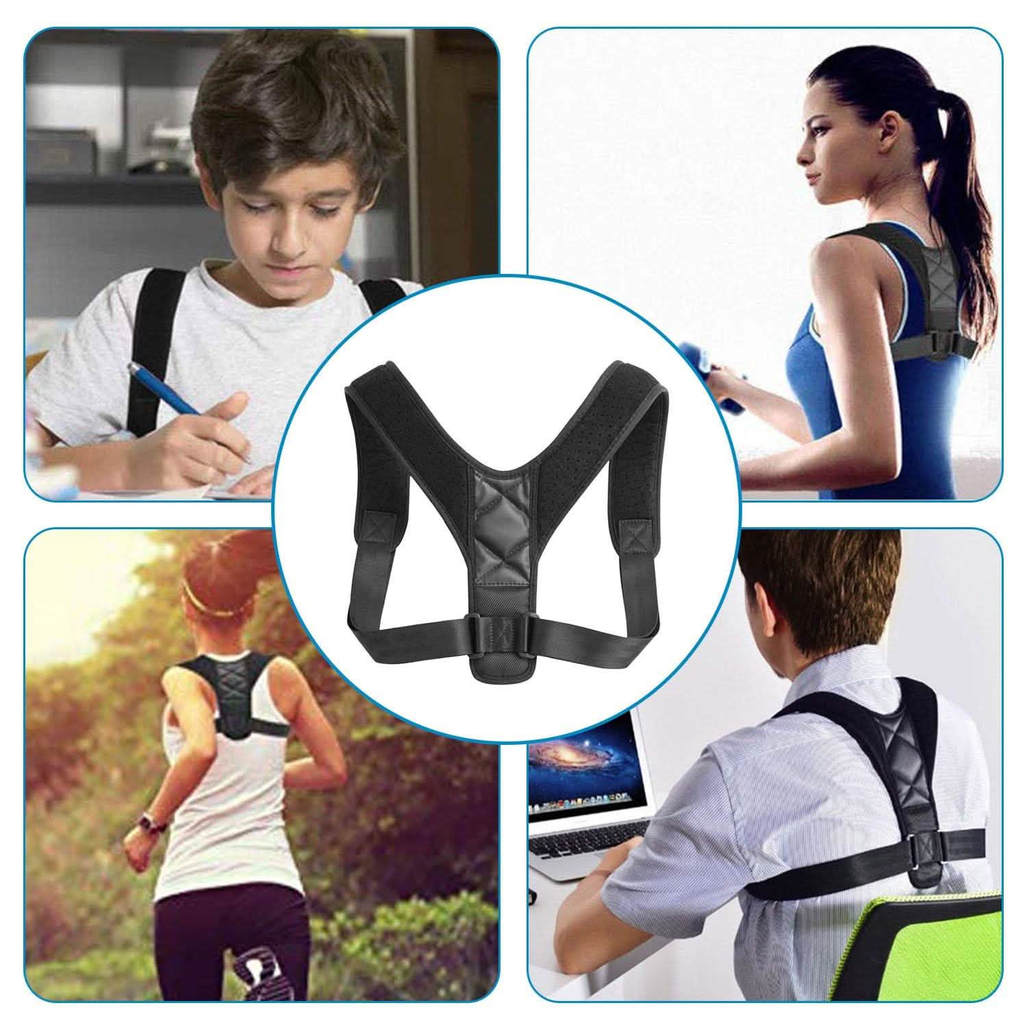 Back Posture Adjustable Corrector Wellness - DailySale
