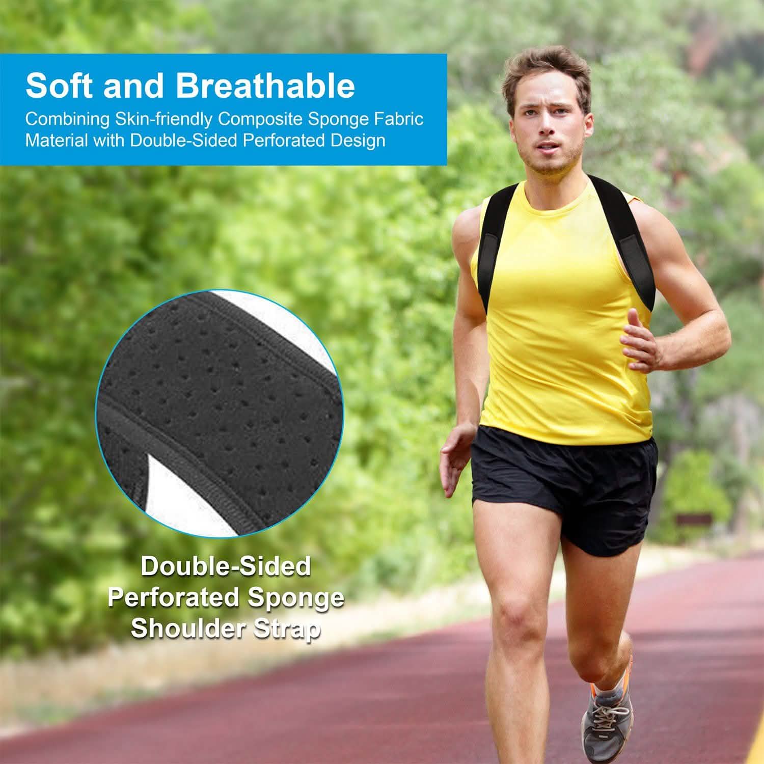 Back Posture Adjustable Corrector Wellness - DailySale