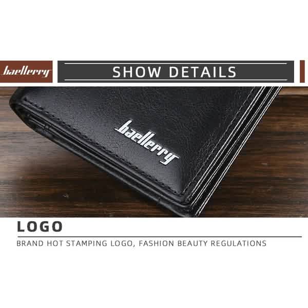 Baellerry Men's Zipper Short Fashion Wallet Bags & Travel - DailySale