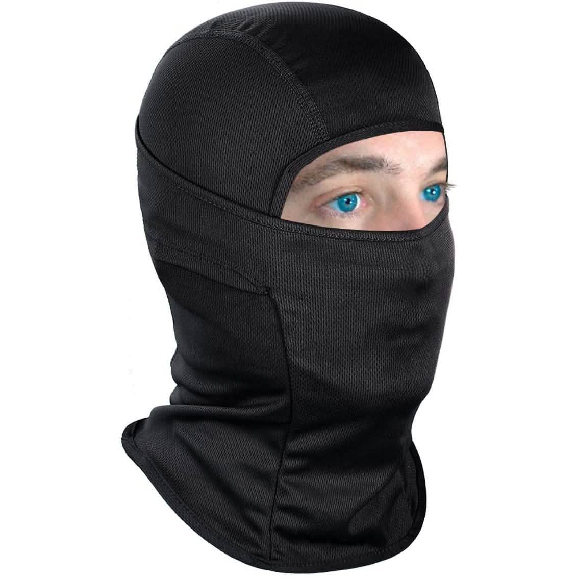 Balaclava Lightweight Riding Mask Sports & Outdoors Black - DailySale