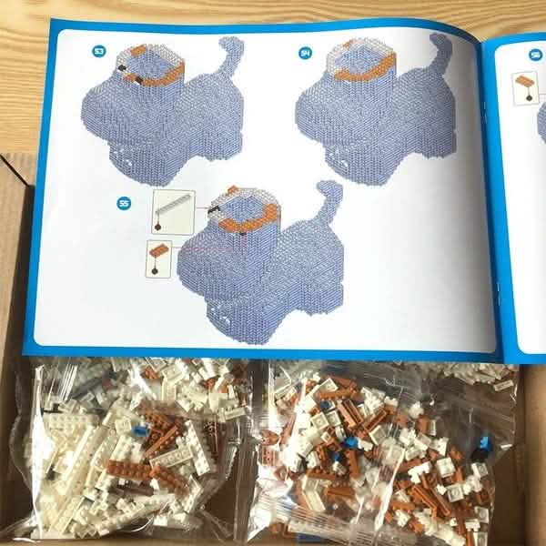 Balody Cartoon Dog Building Bricks Educational Assembly Model Kit Toys & Games - DailySale