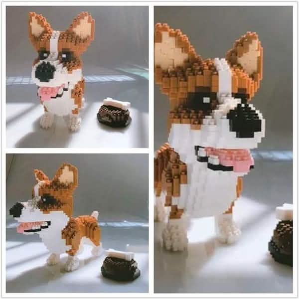 Balody Cartoon Dog Building Bricks Educational Assembly Model Kit Toys & Games - DailySale