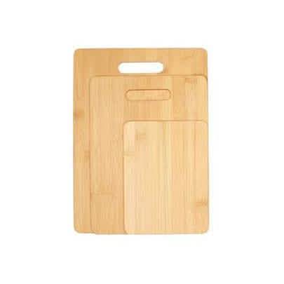 Bamboo Cutting Boards Kitchen Essentials 3-Piece Handle - DailySale