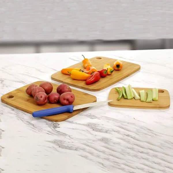 Bamboo Cutting Boards Kitchen Essentials - DailySale