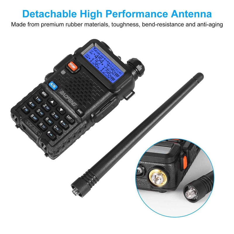 BaoFeng UV-5R 5W Walkie Talkie Sports & Outdoors - DailySale
