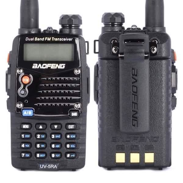 Baofeng UV-5RA V/UHF 136-174/400-520MHz Dual-Band Two-way Radio Walkie Talkies Sports & Outdoors - DailySale