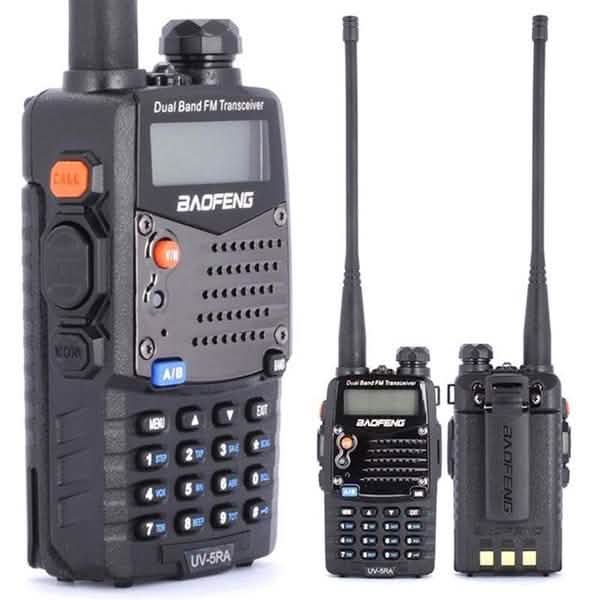 Baofeng UV-5RA V/UHF 136-174/400-520MHz Dual-Band Two-way Radio Walkie Talkies Sports & Outdoors - DailySale