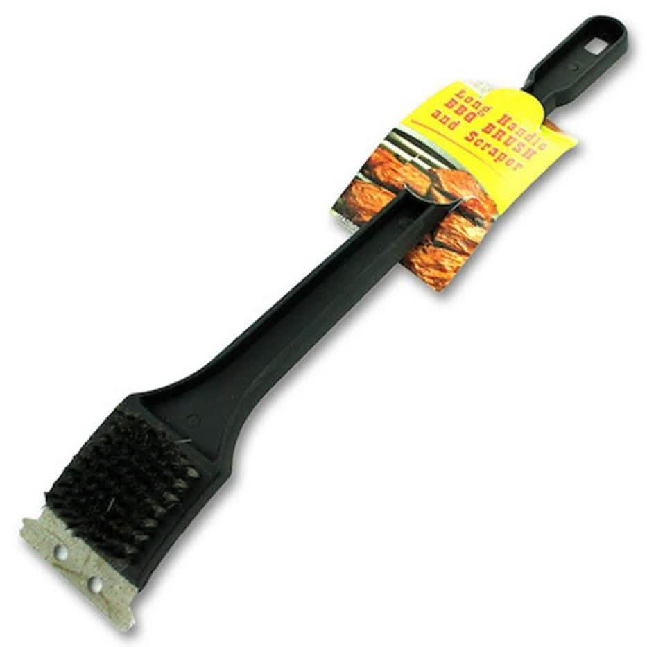 Barbecue Brush and Scraper Kitchen Essentials - DailySale