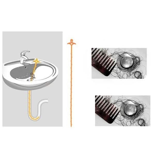 Bathroom Hair Sewer Filter Drain Cleaners Bath - DailySale