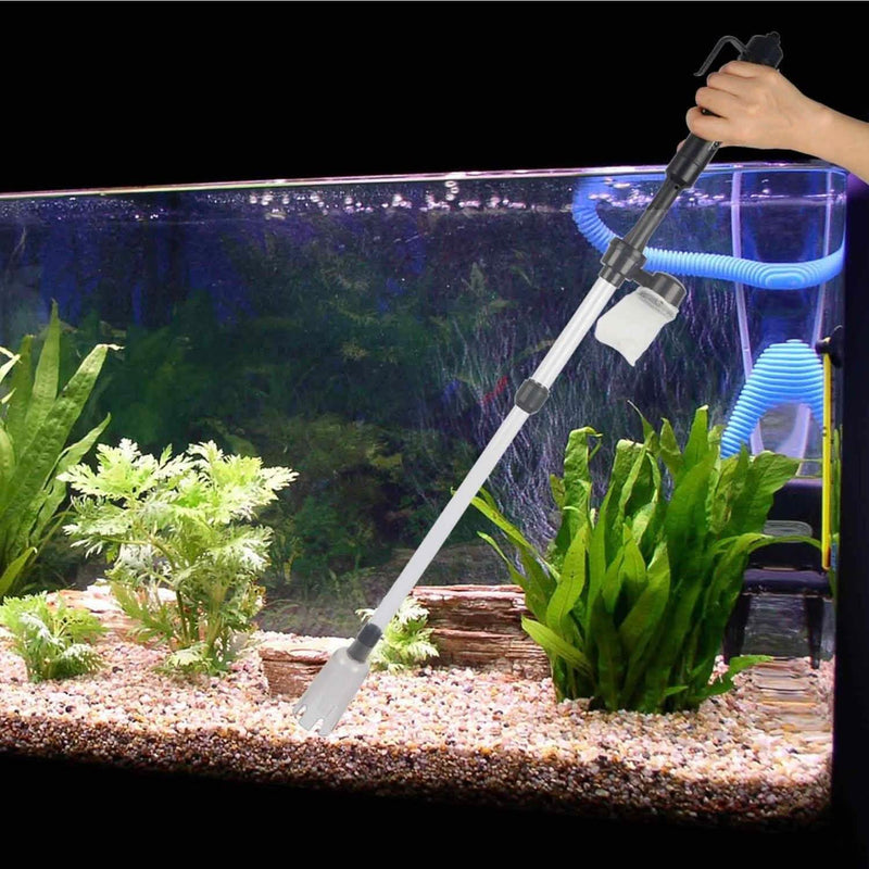 Battery-Operated Aquarium Vacuum Gravel Cleaner Pet Supplies - DailySale