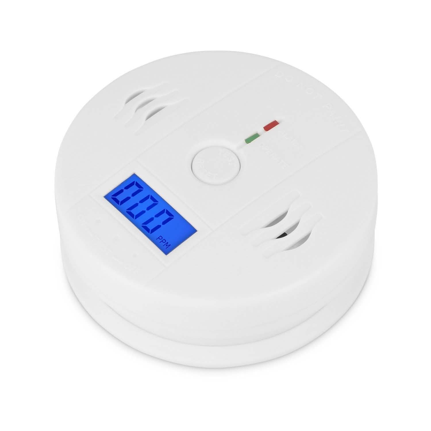 Battery Operated Carbon Monoxide Sensor Alarm Household Appliances - DailySale