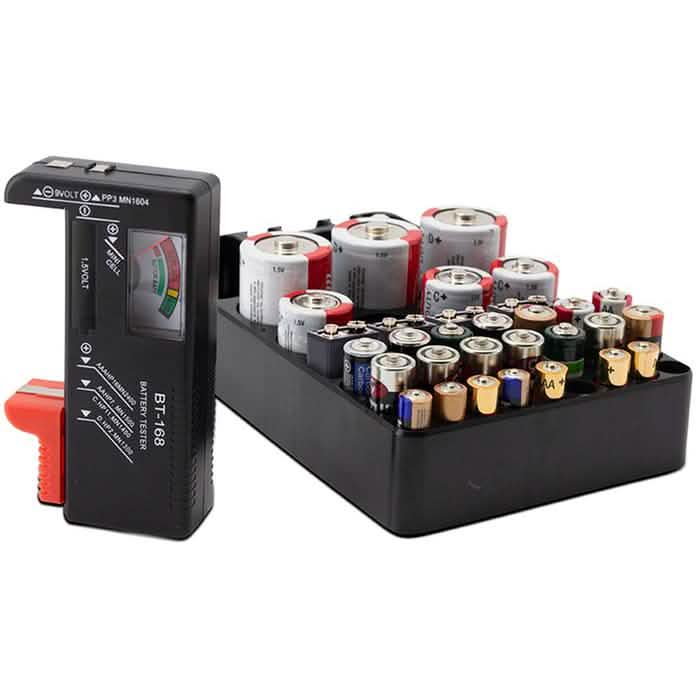Battery Tester and Storage Case Organizer Everything Else - DailySale