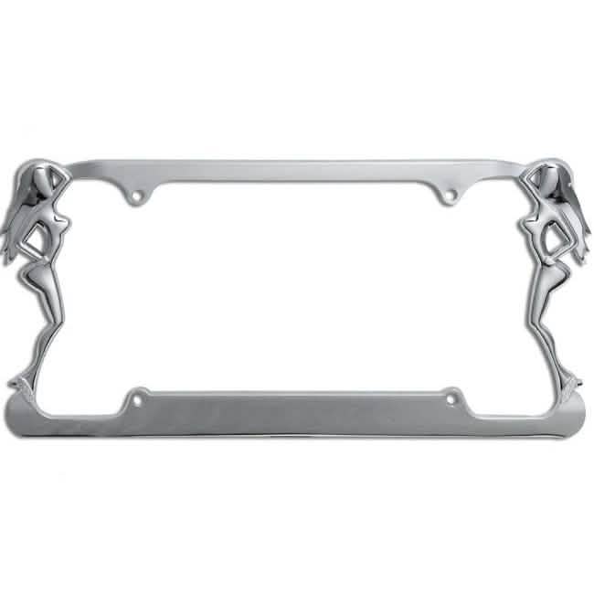 Beach Ladies Metal License Plate Frame Automotive - DailySale
