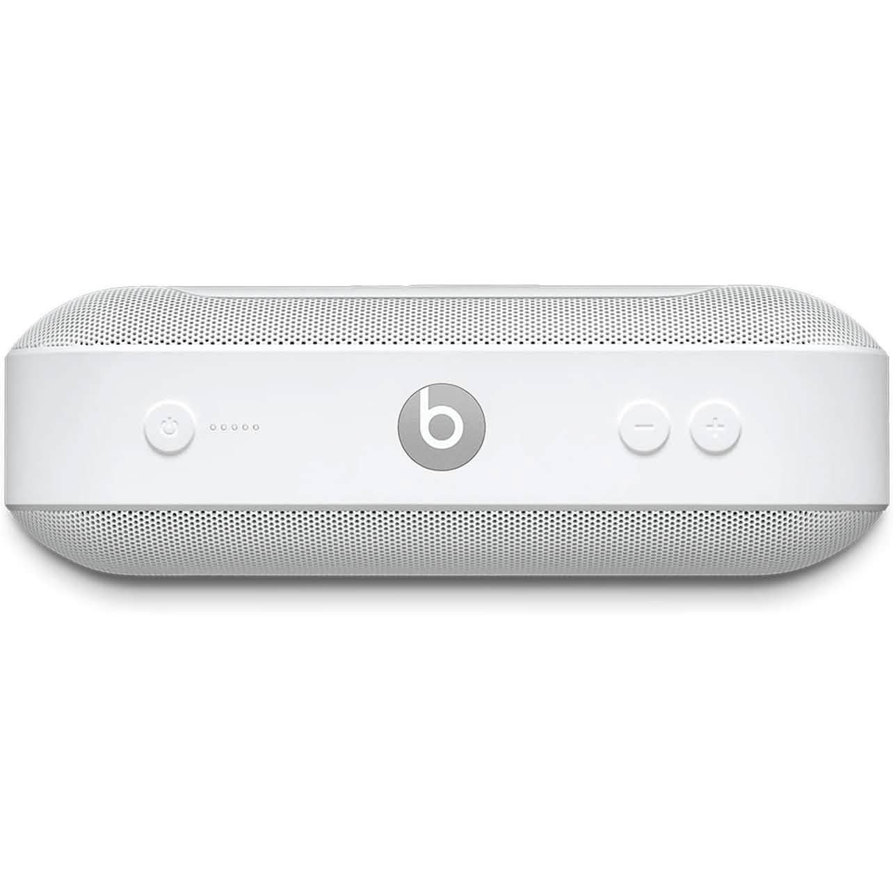 Top view of Beats by Dr. Dre Beats Pill Plus Portable Wireless Speaker (Refurbished) in white