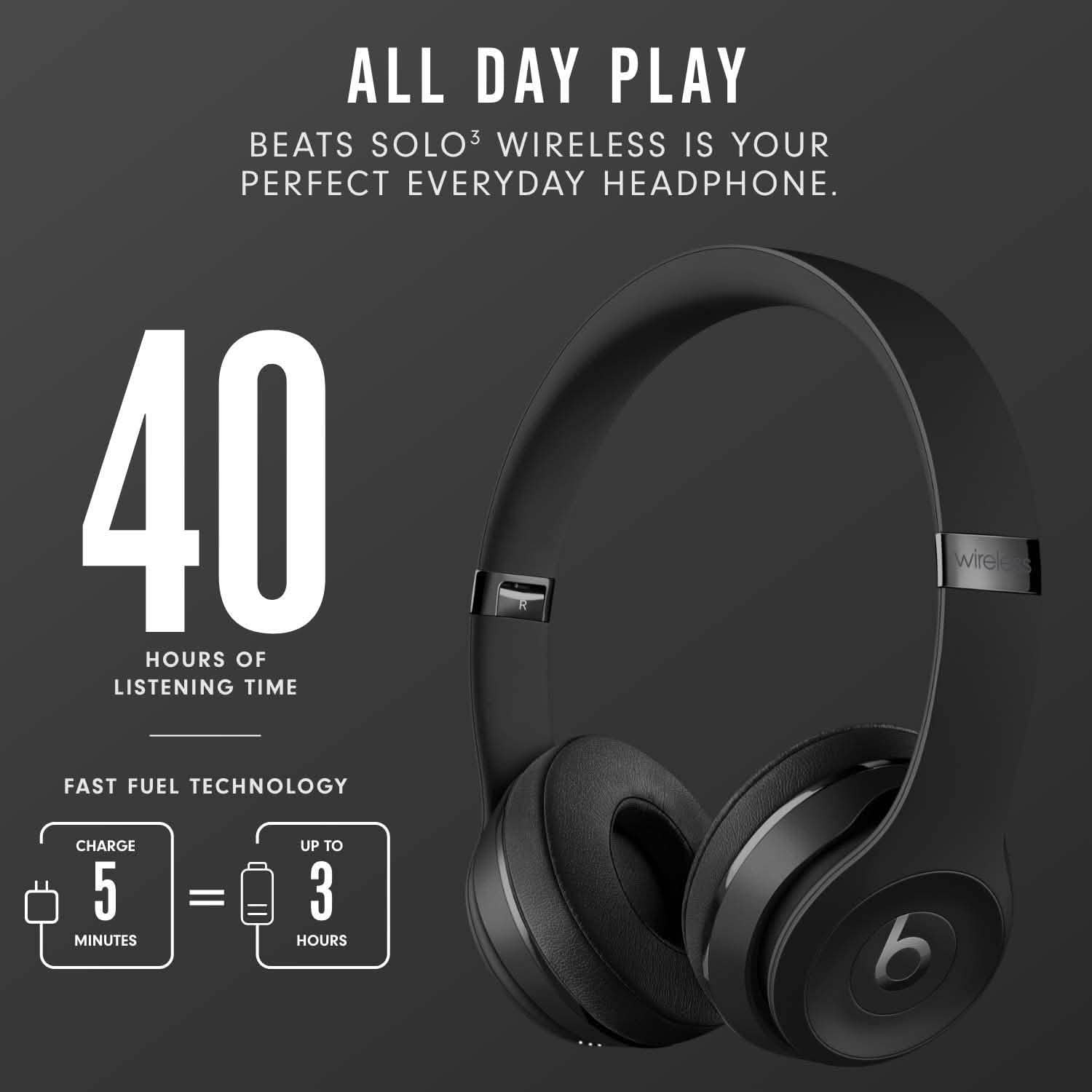 Beats Solo3 Wireless On-Ear Headphones Headphones & Audio - DailySale