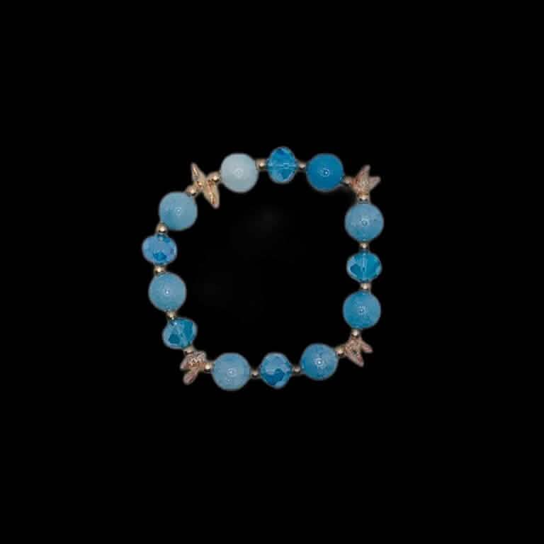 Beautiful Handmade Stone and Glass Beads Bracelets Bracelets - DailySale