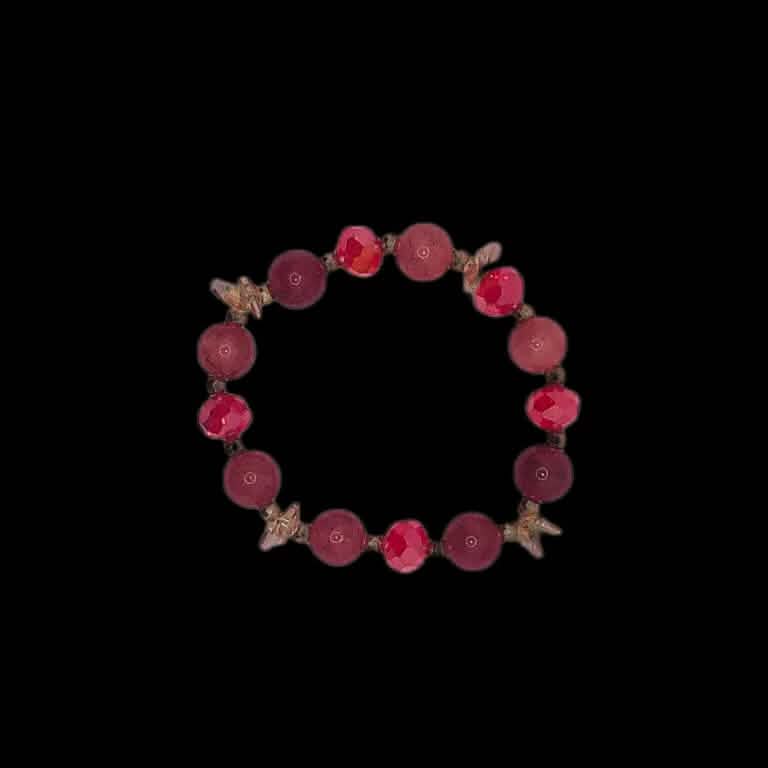 Beautiful Handmade Stone and Glass Beads Bracelets Bracelets - DailySale