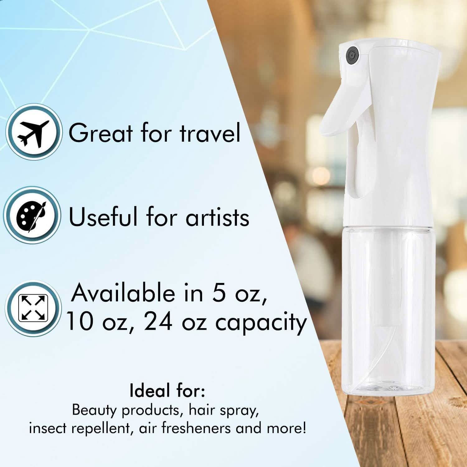 Beautify Beauties Hair Spray Bottle – Ultra Fine Continuous Water Mister Beauty & Personal Care - DailySale