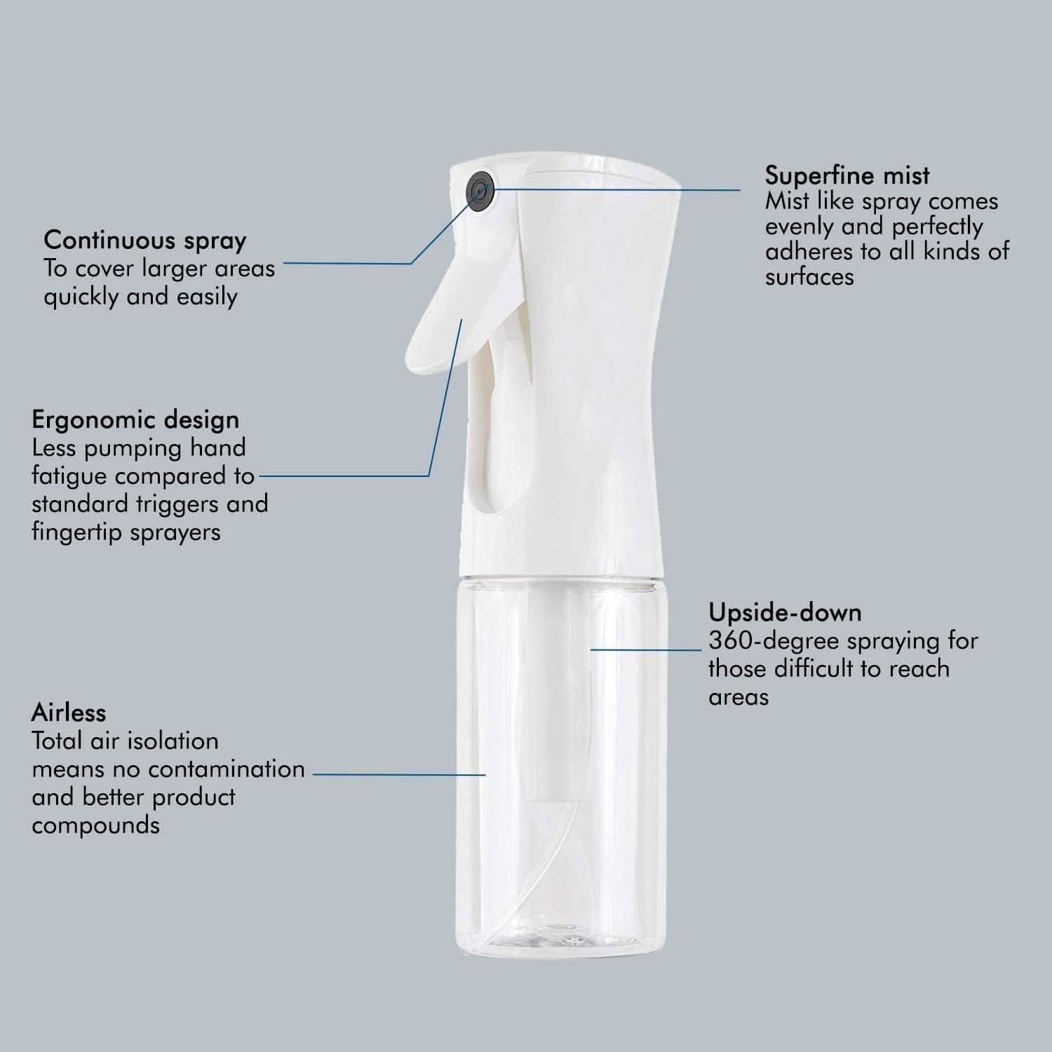 Beautify Beauties Hair Spray Bottle – Ultra Fine Continuous Water Mister Beauty & Personal Care - DailySale