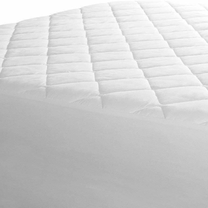 Beauty Sleep Ultra Soft Quilted Mattress Pad Hypoallergenic Linen & Bedding - DailySale