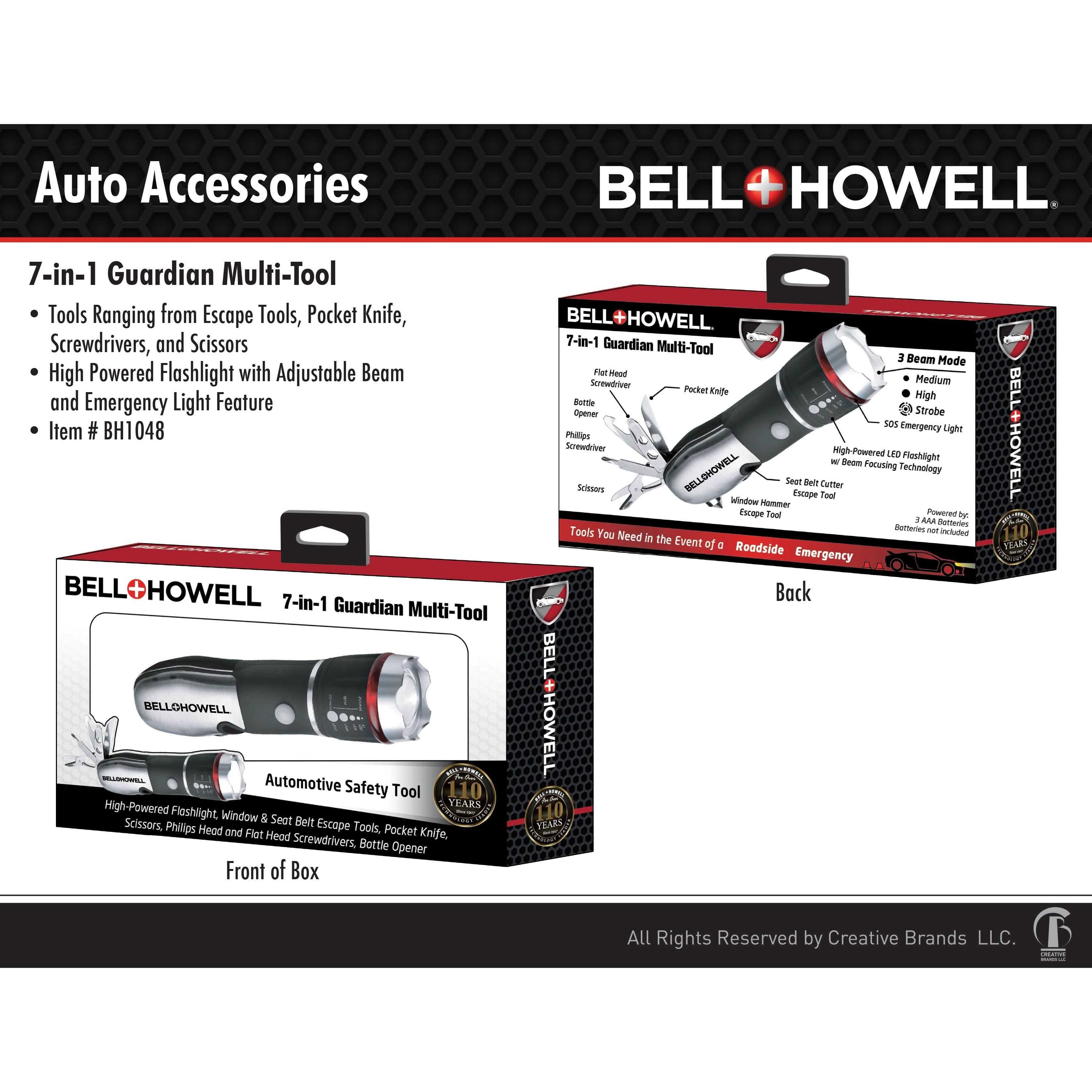 Bell + Howell 7-in-1 Guardian Multi-Tool Sports & Outdoors - DailySale