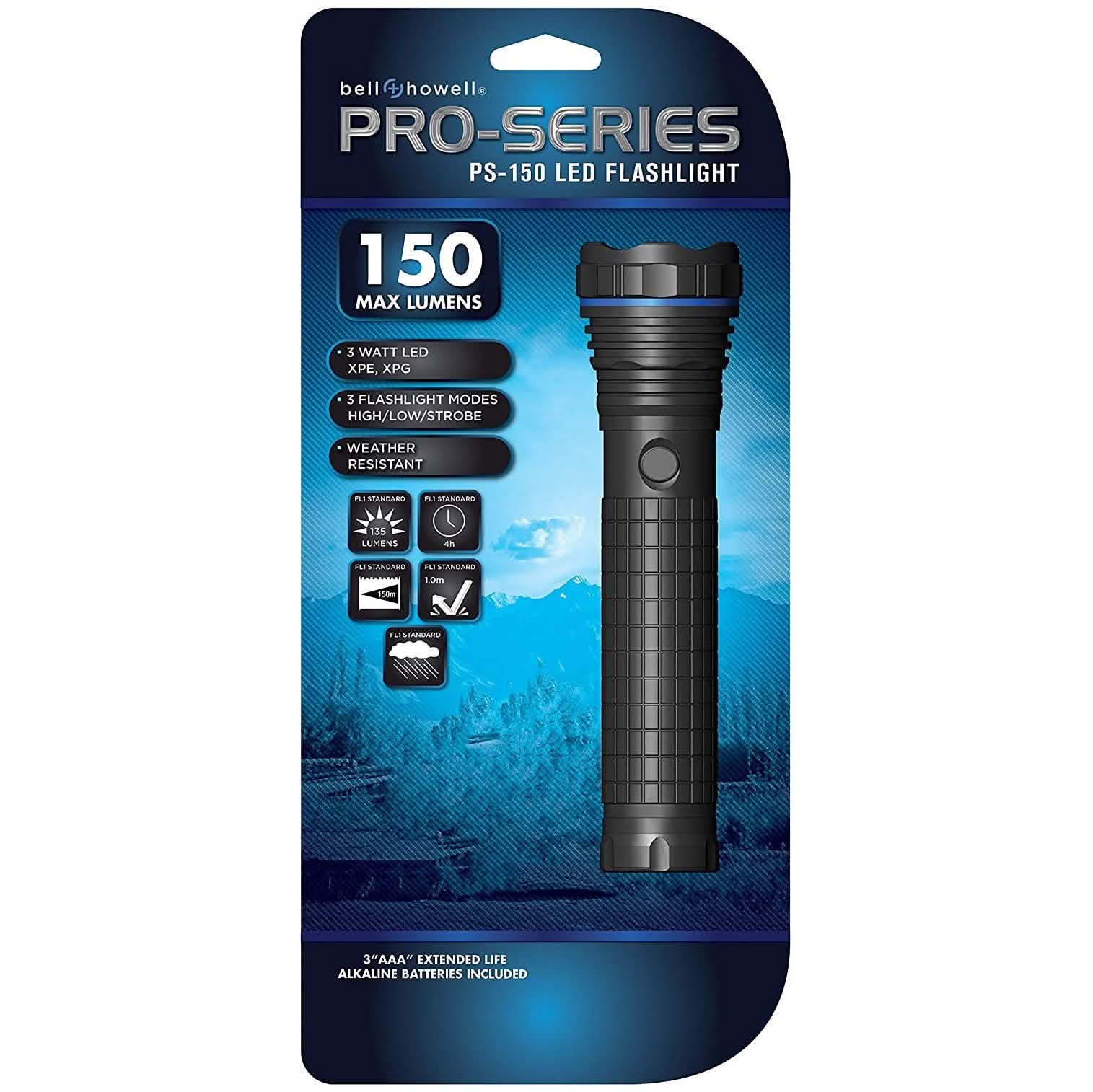 Bell + Howell Pro Series PS 150 LED Flashlight Sports & Outdoors - DailySale