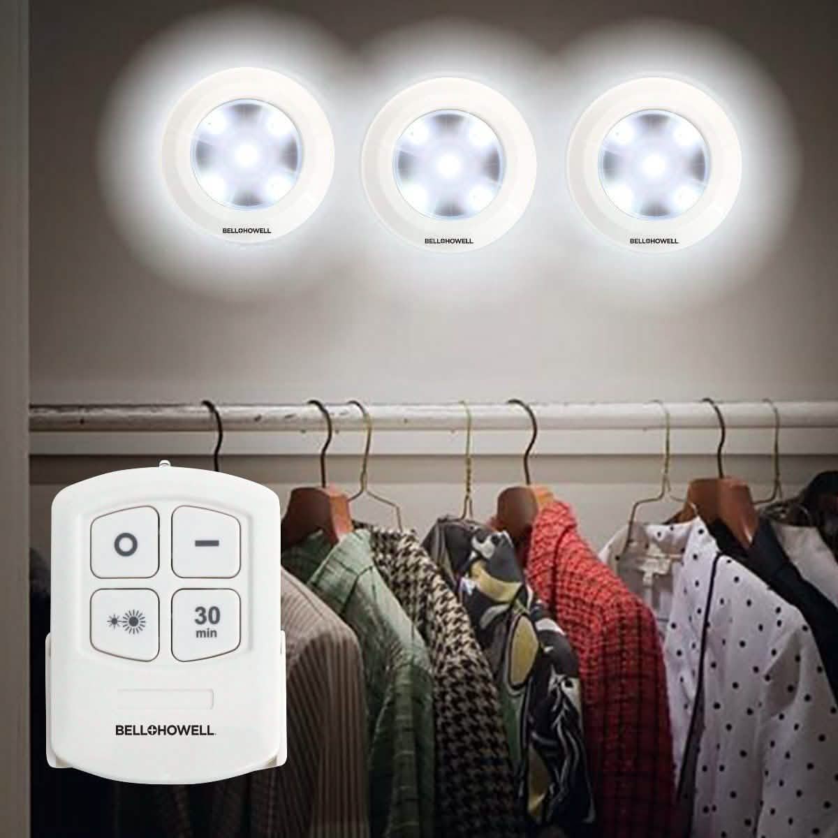 Bell + Howell Super Bright Mini High Performance LED Lights Home Lighting - DailySale