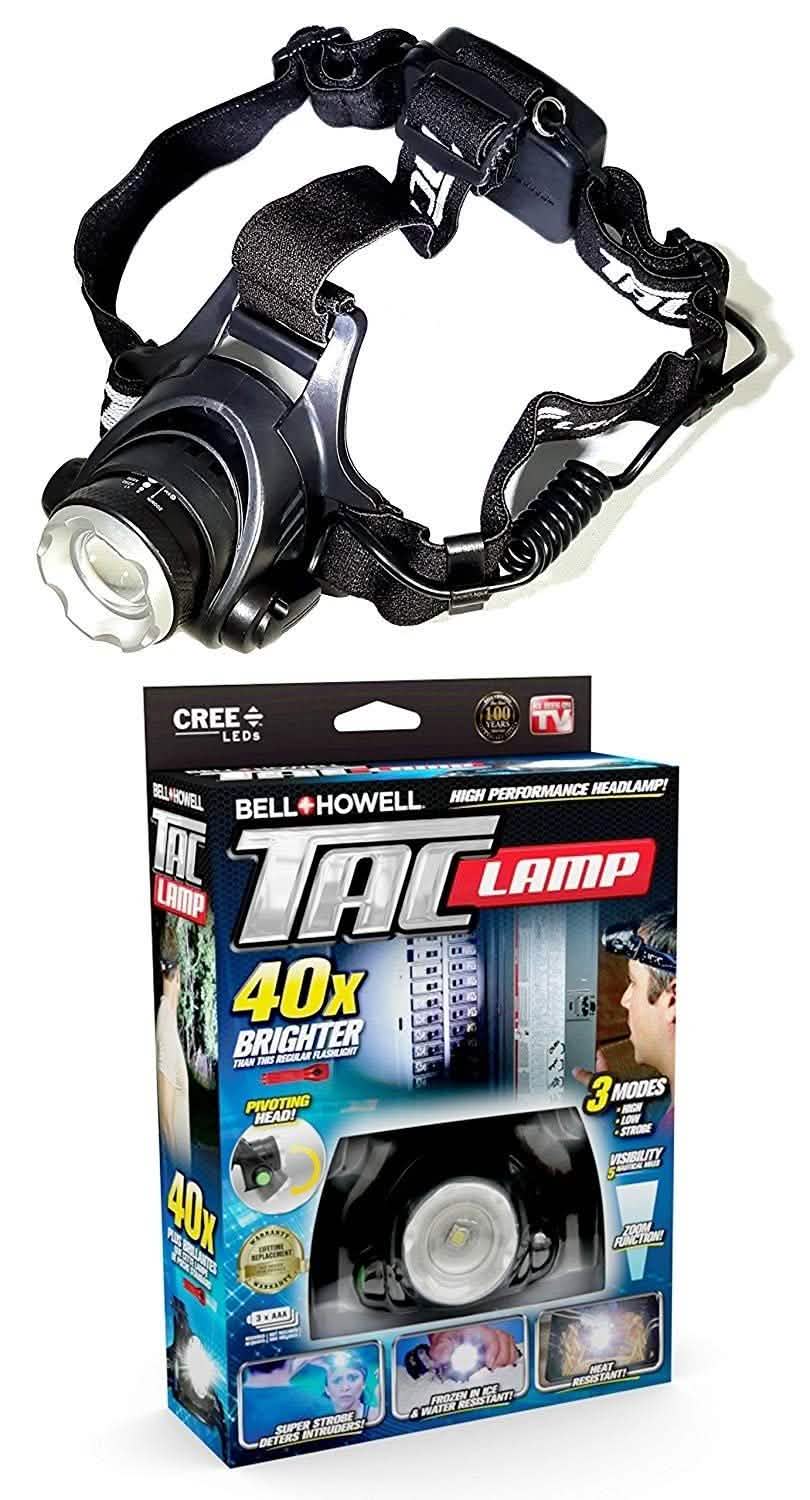Bell + Howell Taclight Headlamp Sports & Outdoors - DailySale