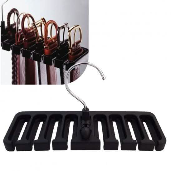 Belt Organizer Closet Hanger Home Essentials - DailySale